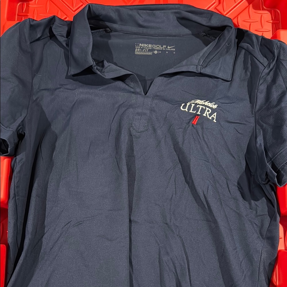 Nike Golf Michelob Ultra Dark Blue Polo Shirt